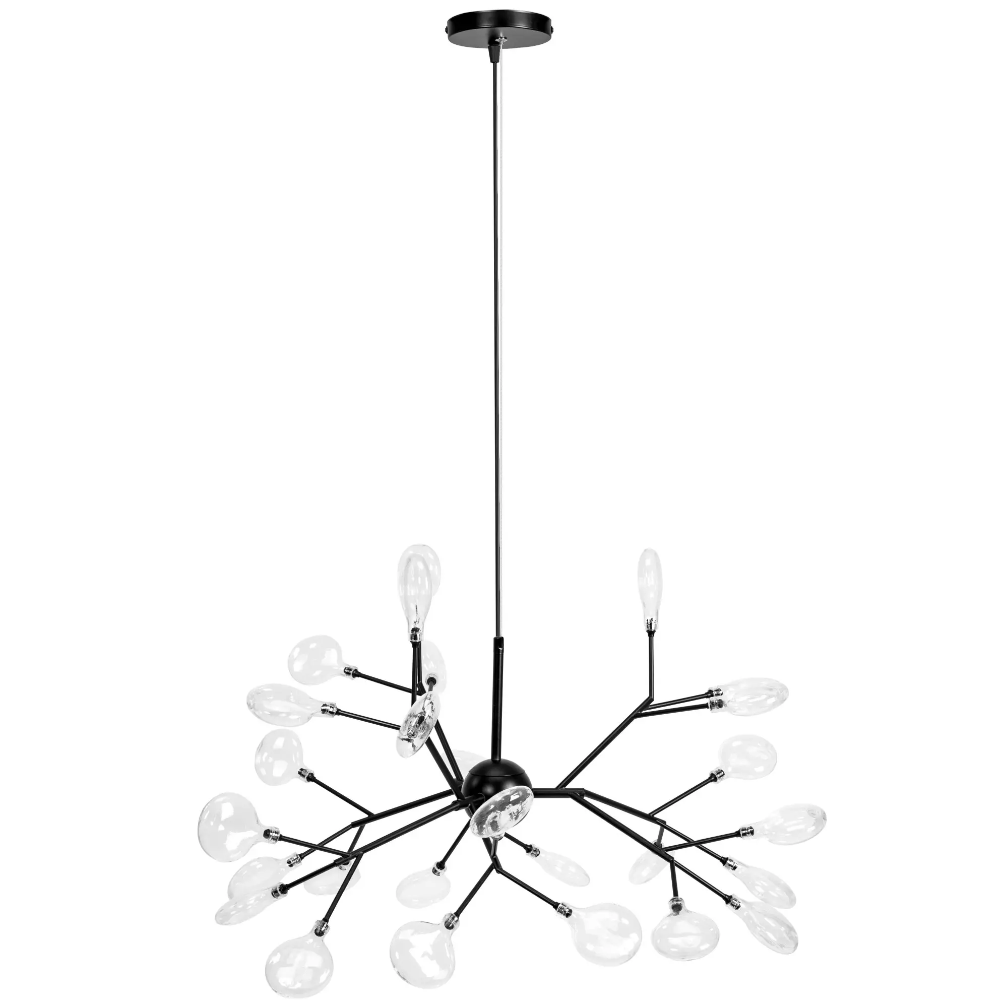 TooLight Závěsná lampa La Belle XXXX černá/bílá