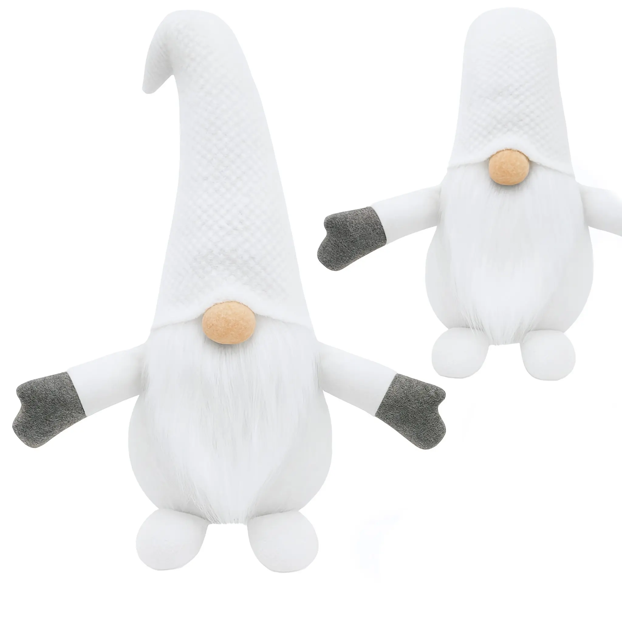 Tutumi Vánoční skřítek ELF 045 - 35 cm bílý