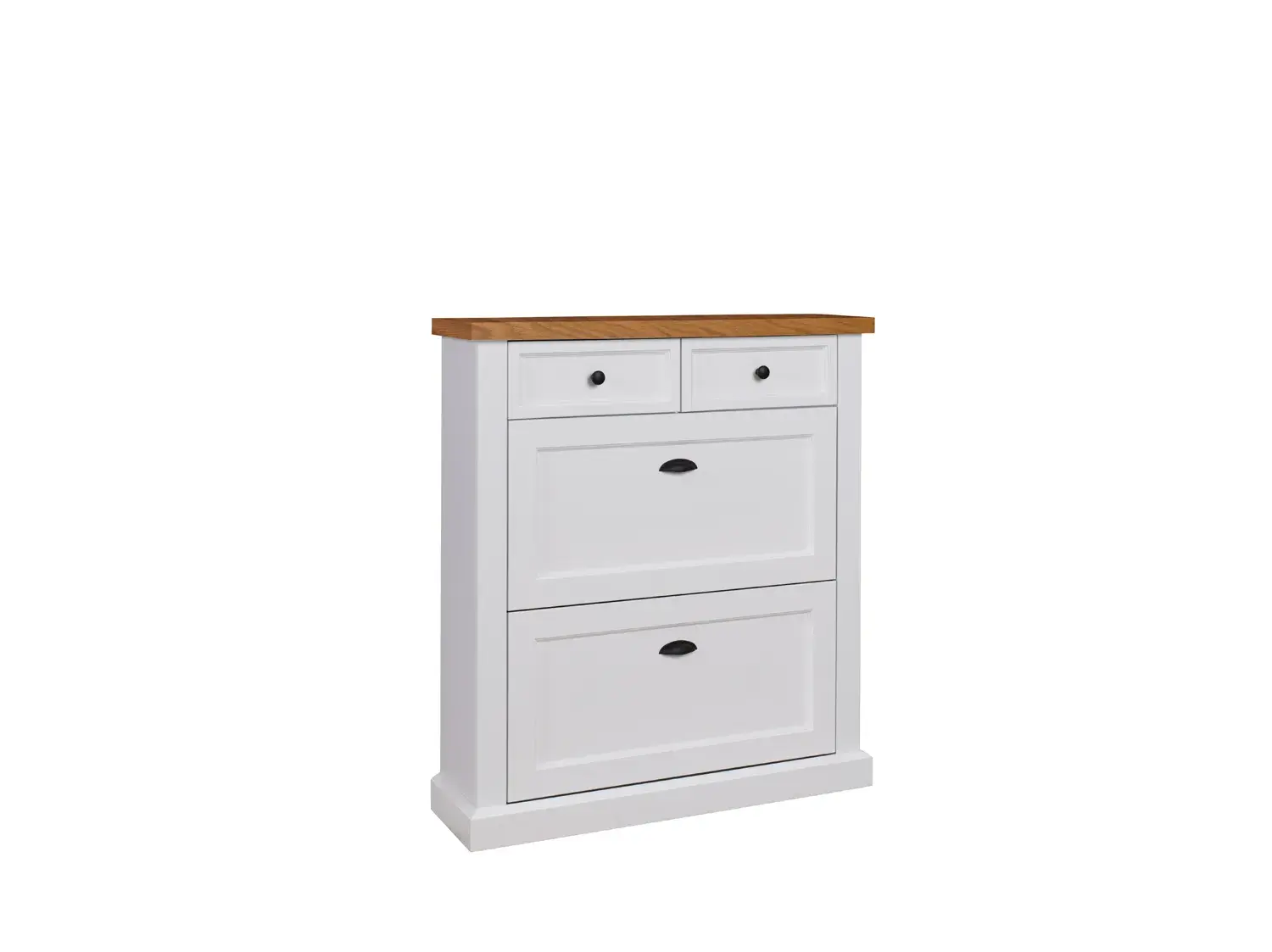 ADRK Botník Galileo 97,5 cm bílý/dub přírodní