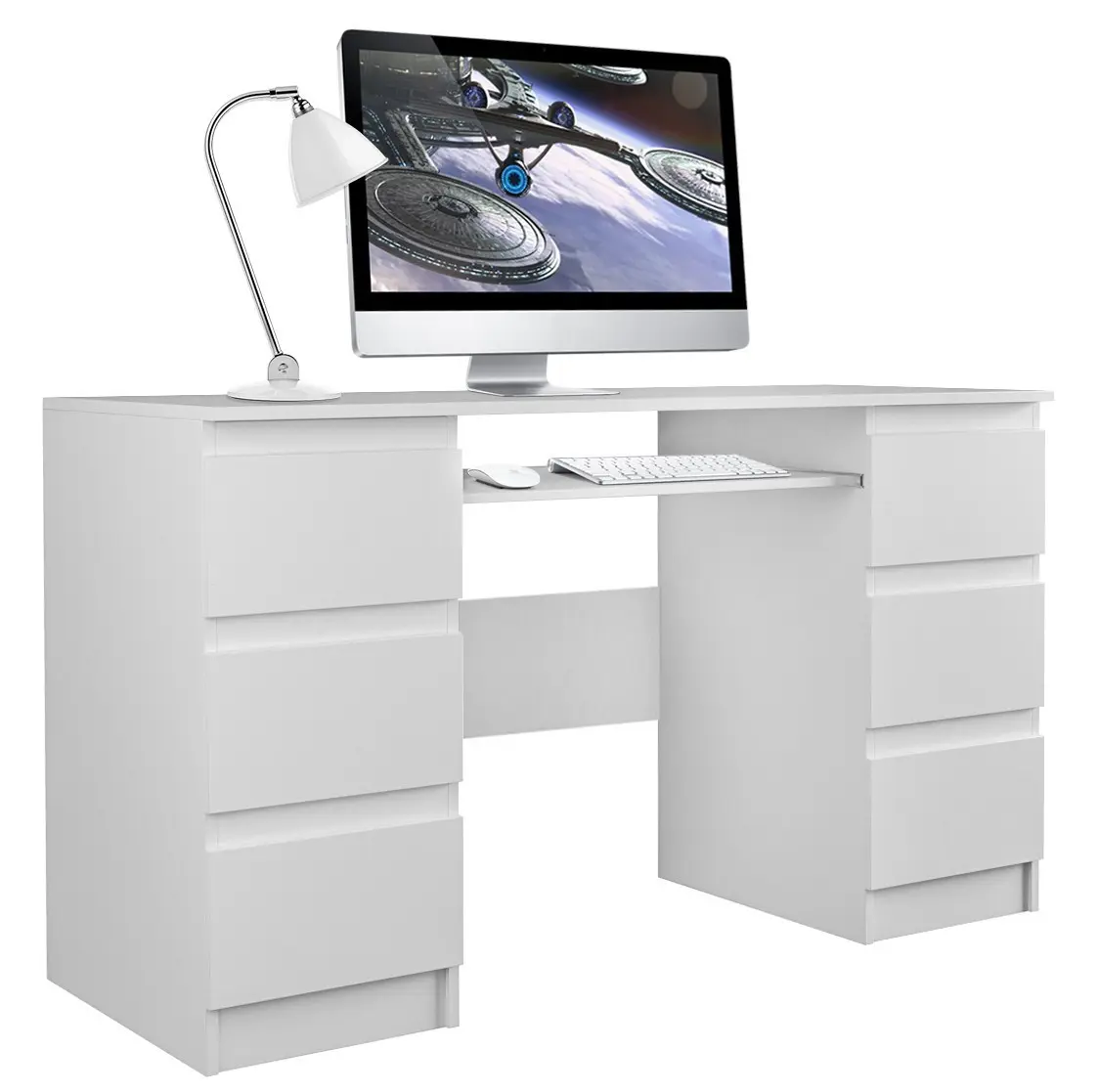 TP Living Psací stůl KUBA bílý