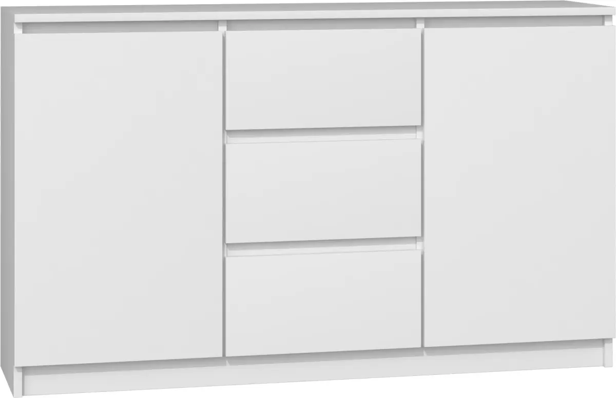 TP Living Komoda 2D3S Saloe bílá