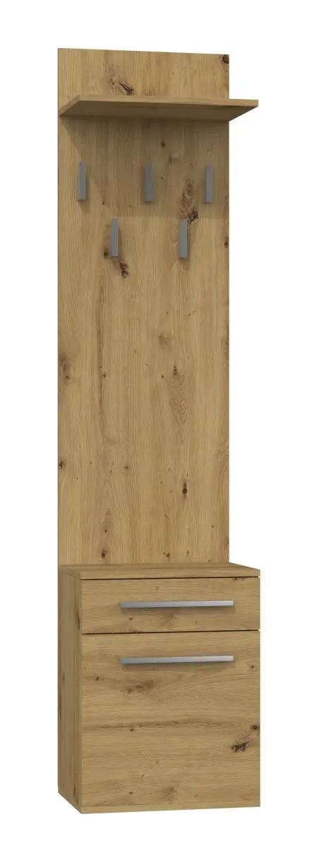 TP Living Předsíňová stěna Duo dub Artisan