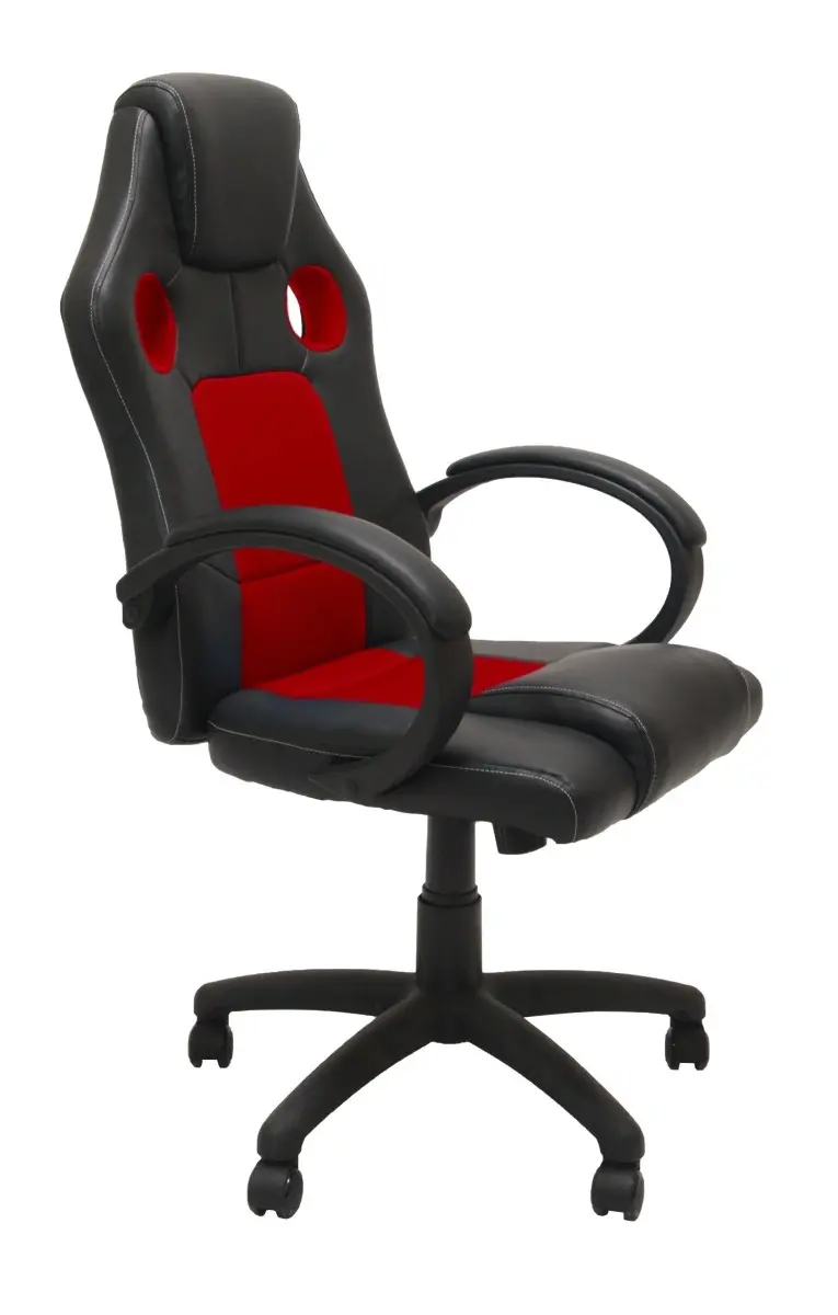 TP Living Kancelářské křeslo Enzo černá/červená