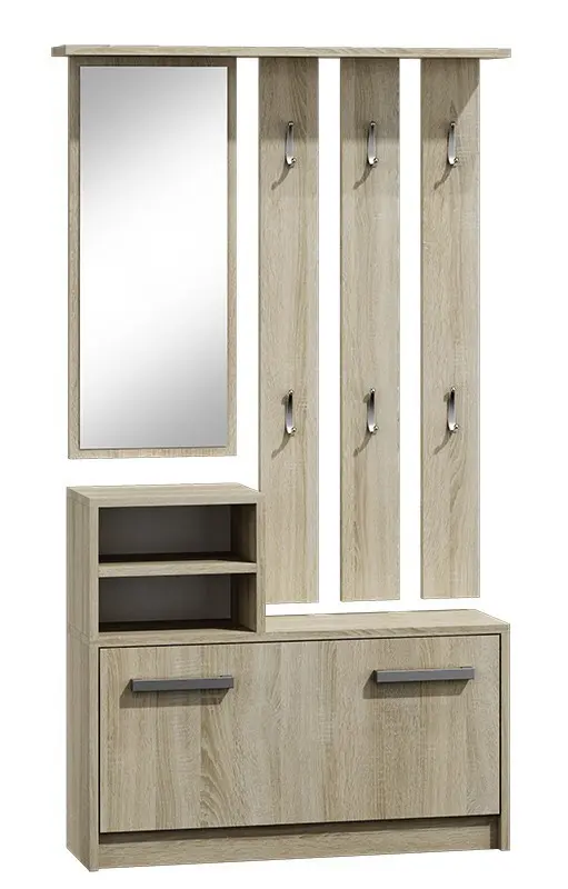 TP Living Předsíňová stěna GAR světlý dub