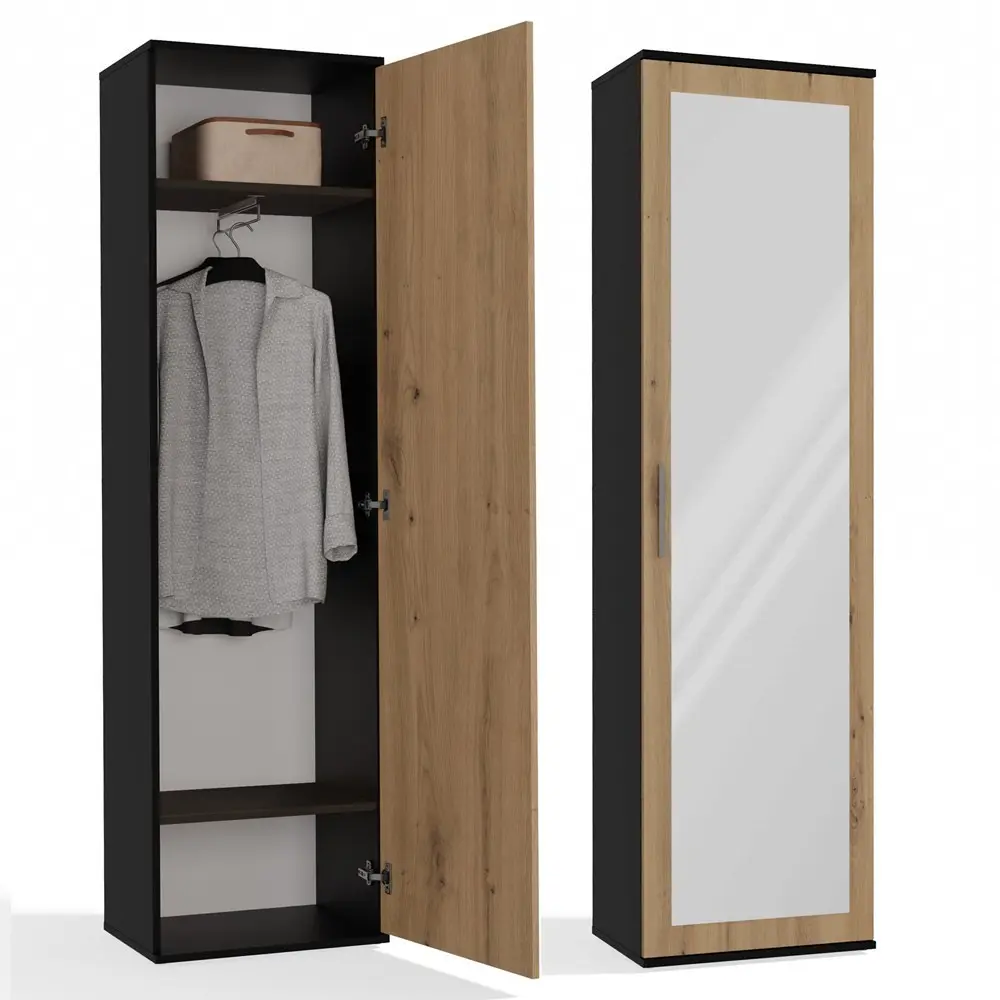 TP Living Předsíňová skříň DUO dub artisan/antracit