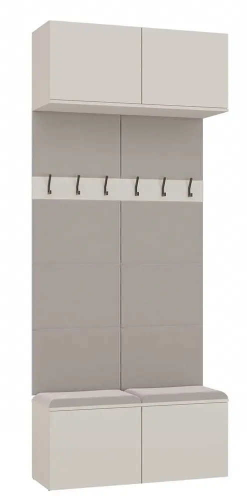 TP Living Předsíňová stěna HAGA 2W 100 cm kašmír