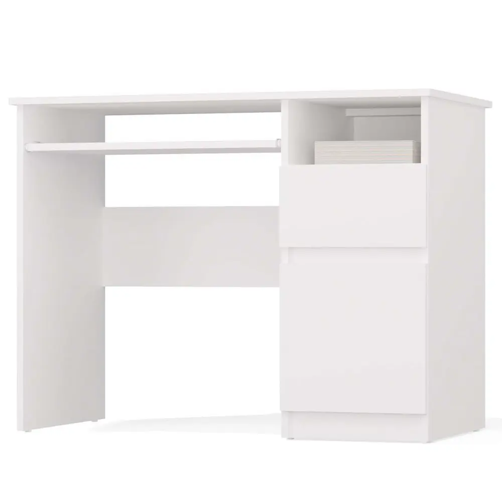 TP Living Psací stůl Porto 98 cm pravý bílý
