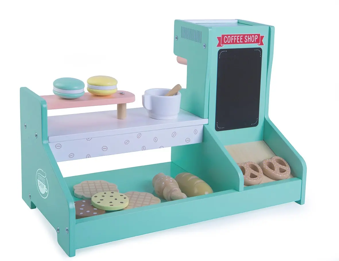 Dřevěná kavárnička pro děti EcoToys