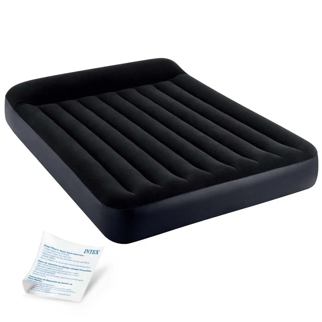 Nafukovací matrace INTEX 64143 203x152 cm tmavě modrá
