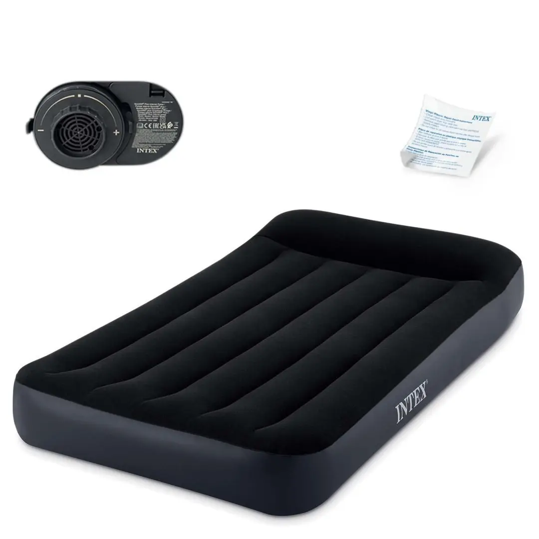 INTEX TWIN PILLOW REST CLASSIC AIRBED W/ FIBER-TECH BIP 64146
