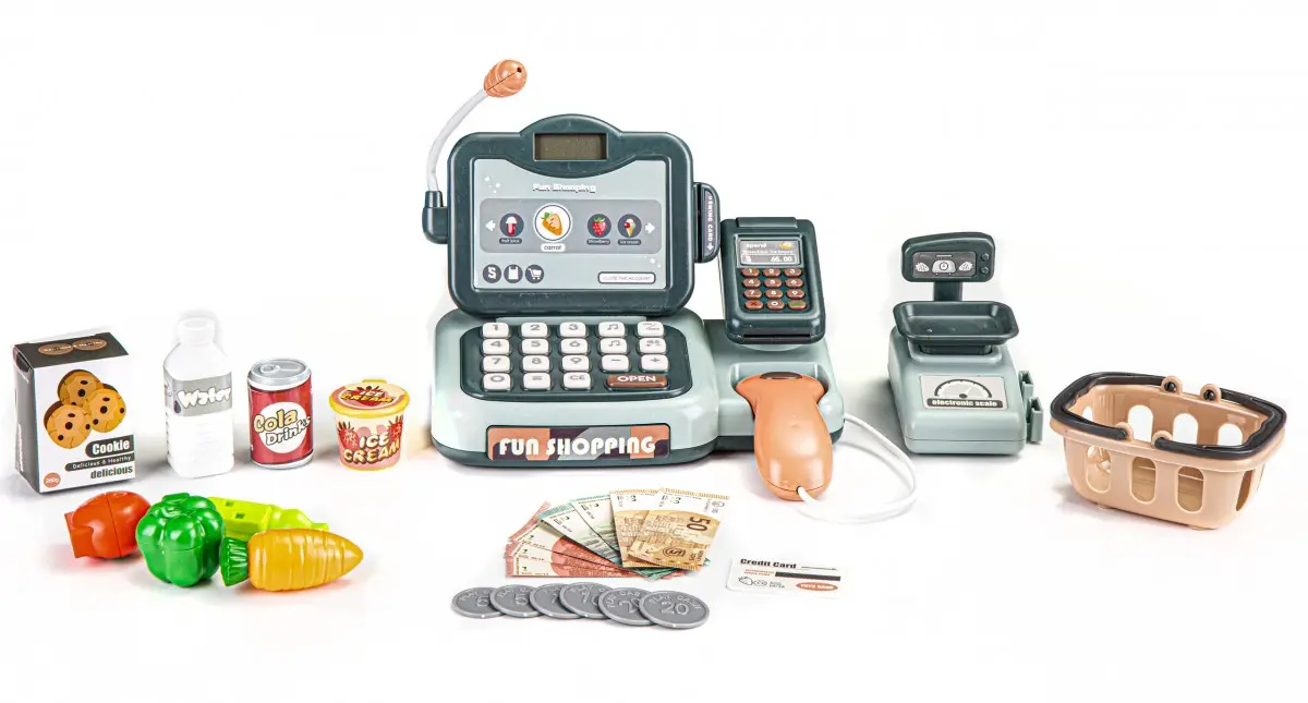 ECOTOYS Pokladna s doplňky 137331