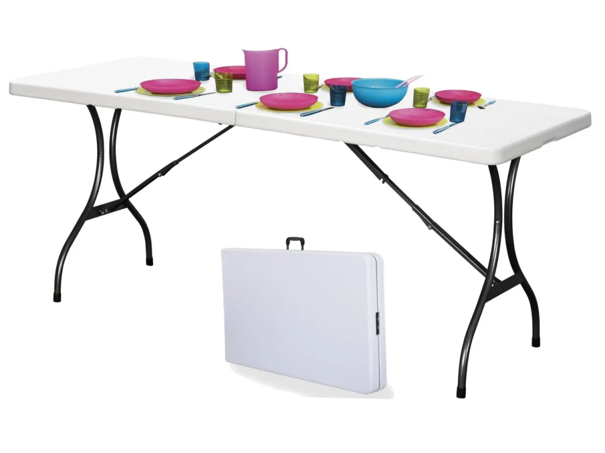 MultiGarden Cateringový stůl 180 cm ModernHome bílý