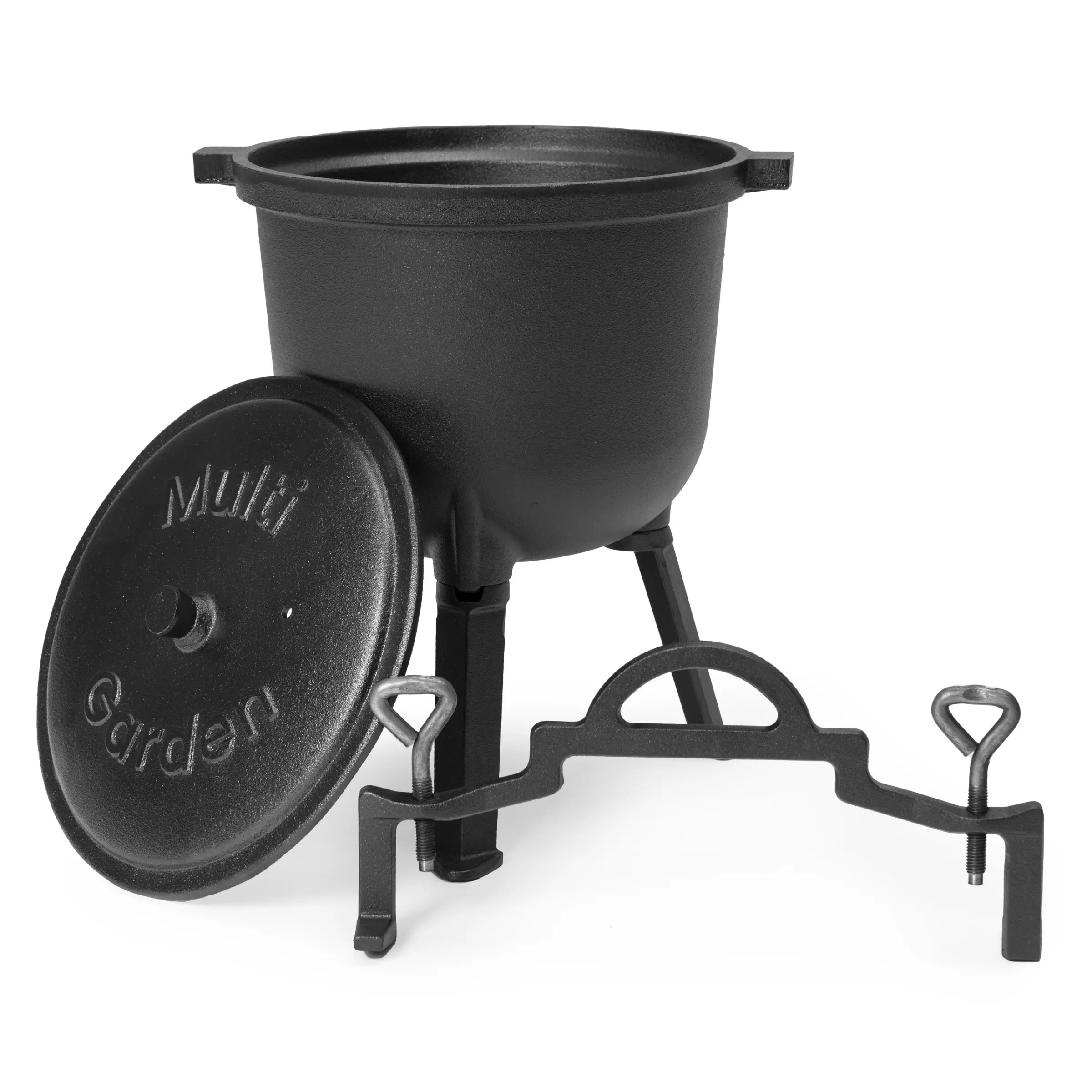 MultiGarden Litinový kotlík SUMO 8 l černý
