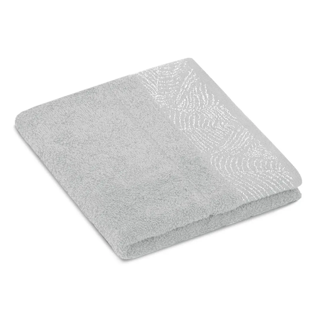 Restilo Ručník BELLIS klasický styl šedý, velikost 50x90