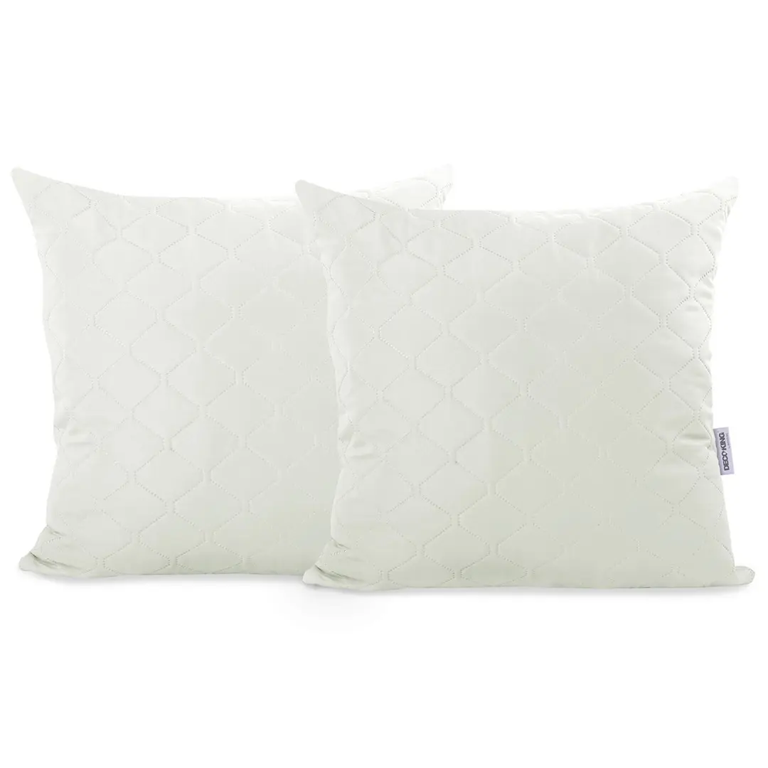 Restilo Povlaky na polštář DecoKing Axel 40x40 * 2 bílé, velikost 40x40*2
