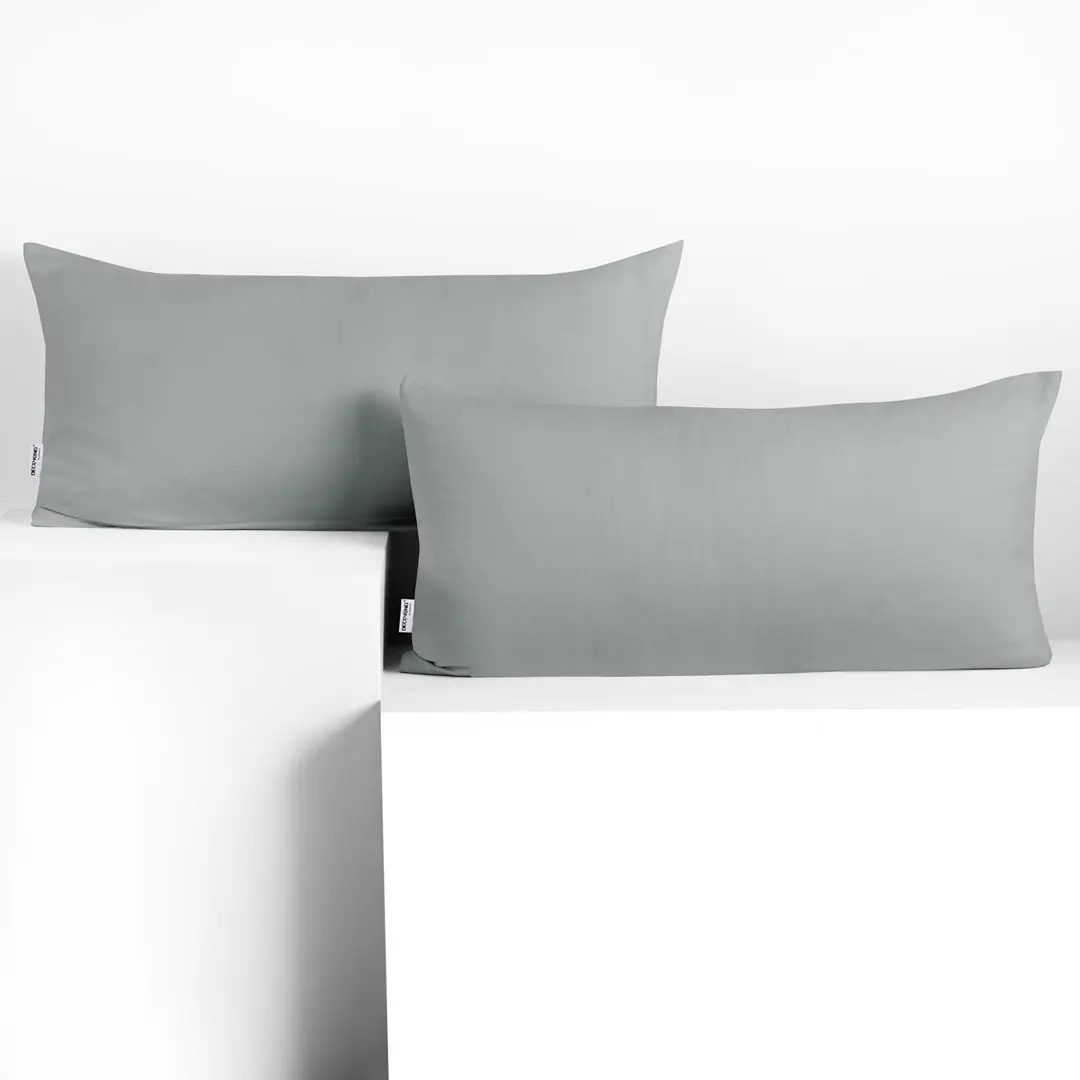 Restilo Povlaky na polštáře DecoKing Amber I šedé, velikost 40x80*2