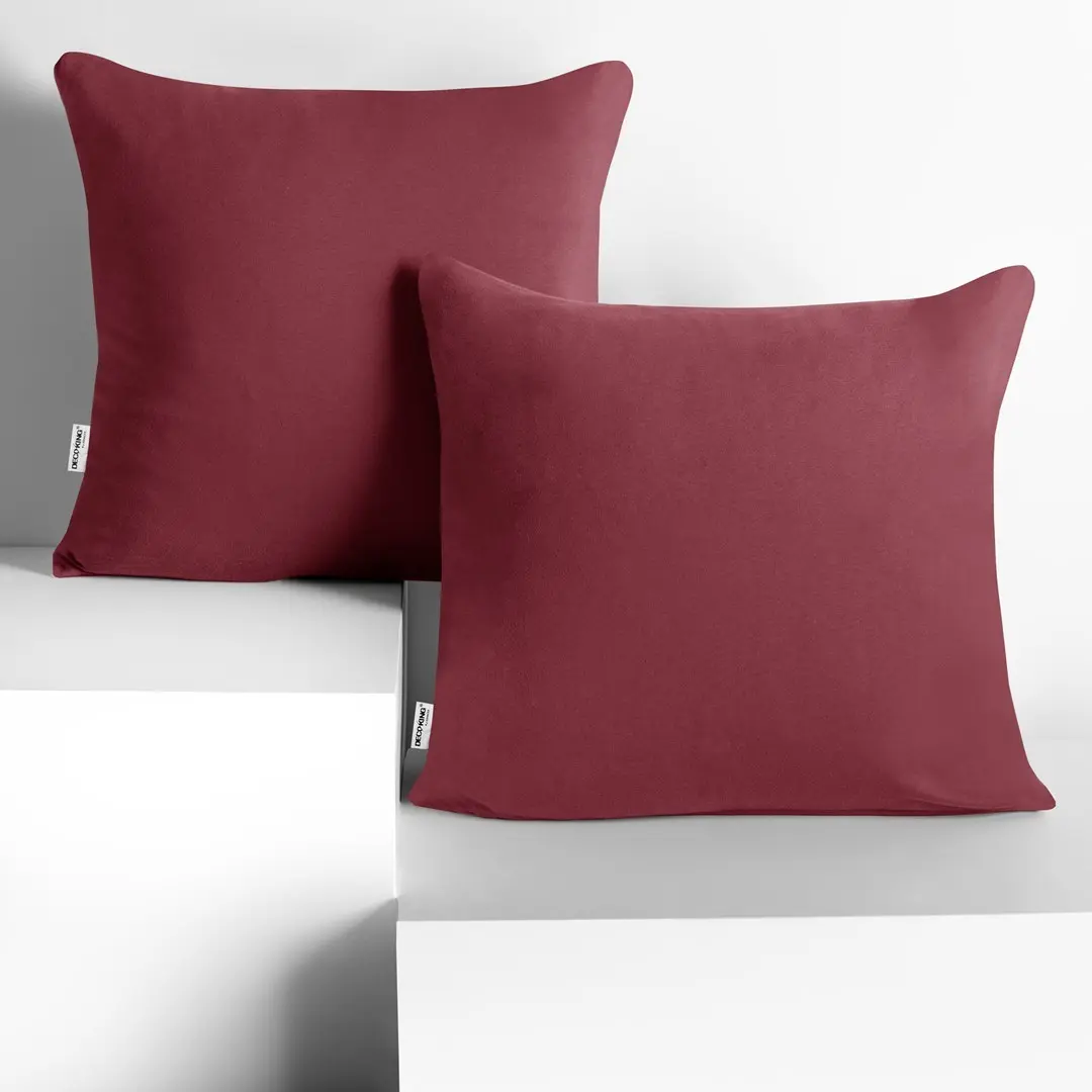 Povlaky na polštáře DecoKing Amber růžové, velikost 80x80*2