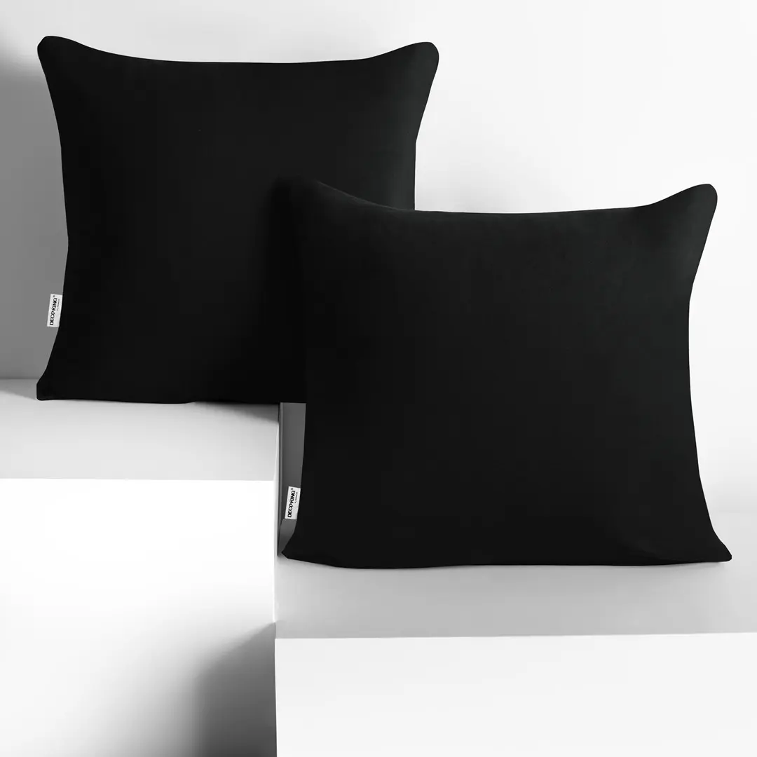 Restilo Sada 2 povlaků na polštář Decoking Terro černá, velikost 40x40*2