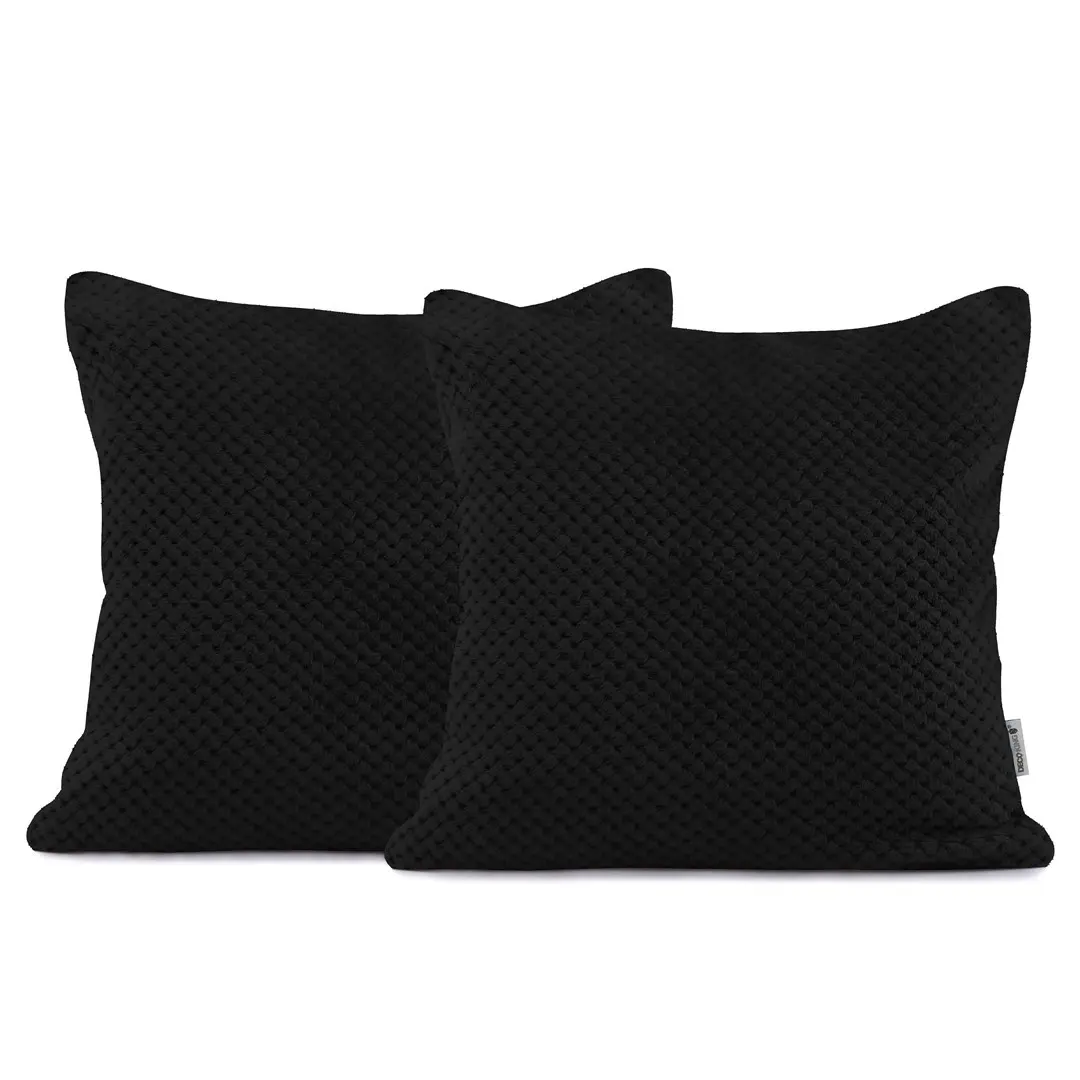 Restilo Povlak na polštář DecoKing HENRY 45x45 cm černý, velikost 45x45*2