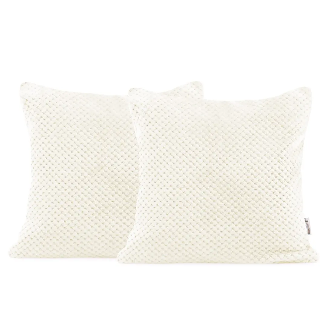 Restilo Povlaky na polštáře Decoking Xela krémové 45x45 - 2 kusy, velikost 45x45*2