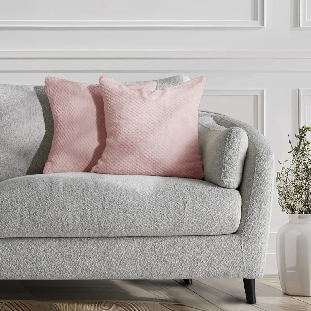 Restilo Povlak na polštář DecoKing HENRY 2 kusy pudrově růžový, velikost 45x45*2