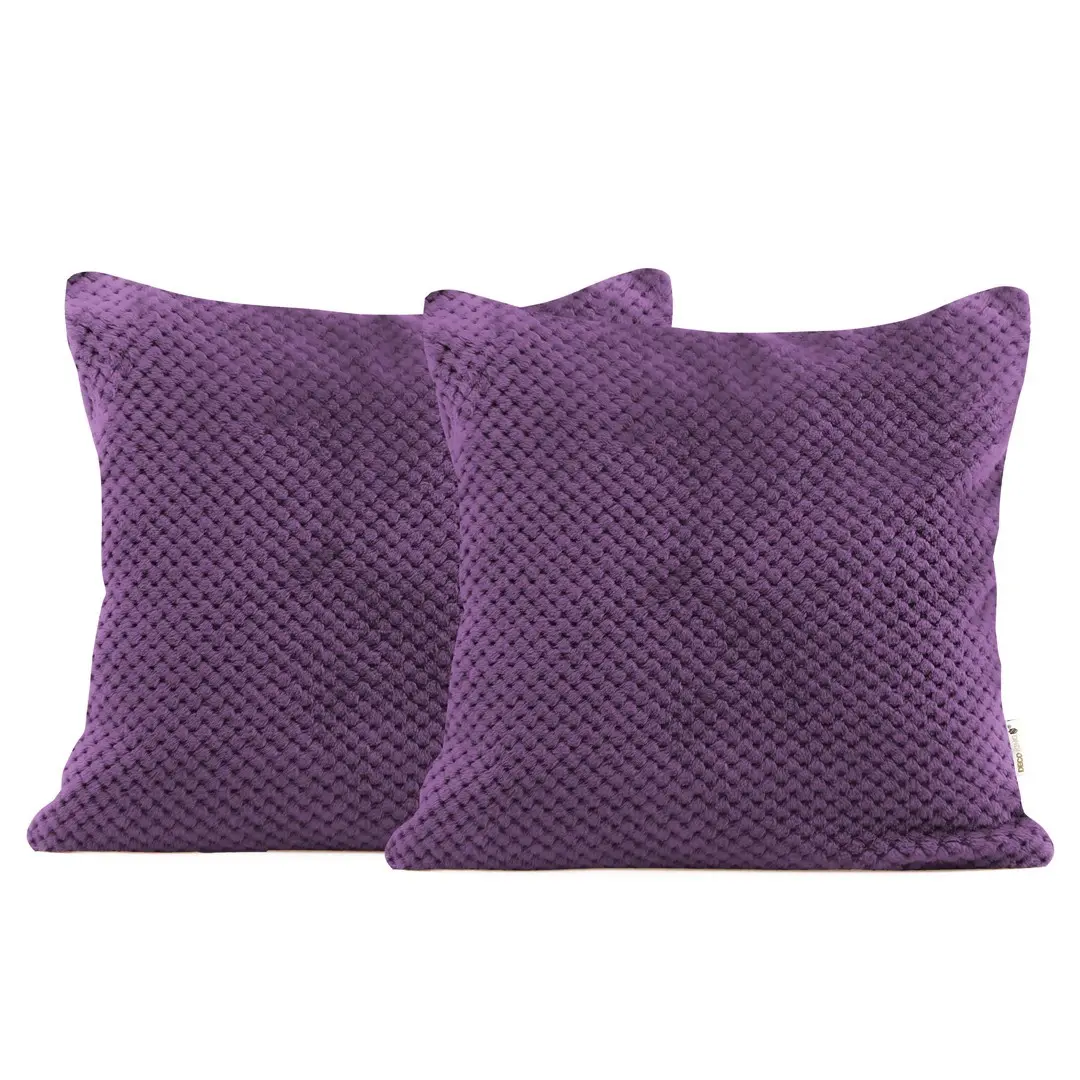 Restilo Povlak na polštář DecoKing HENRY 45x45 cm fialový, velikost 45x45*2