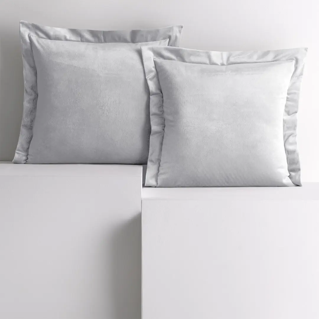 Restilo Povlaky na polštáře AmeliaHome Velvet Side bílé, velikost 45x45