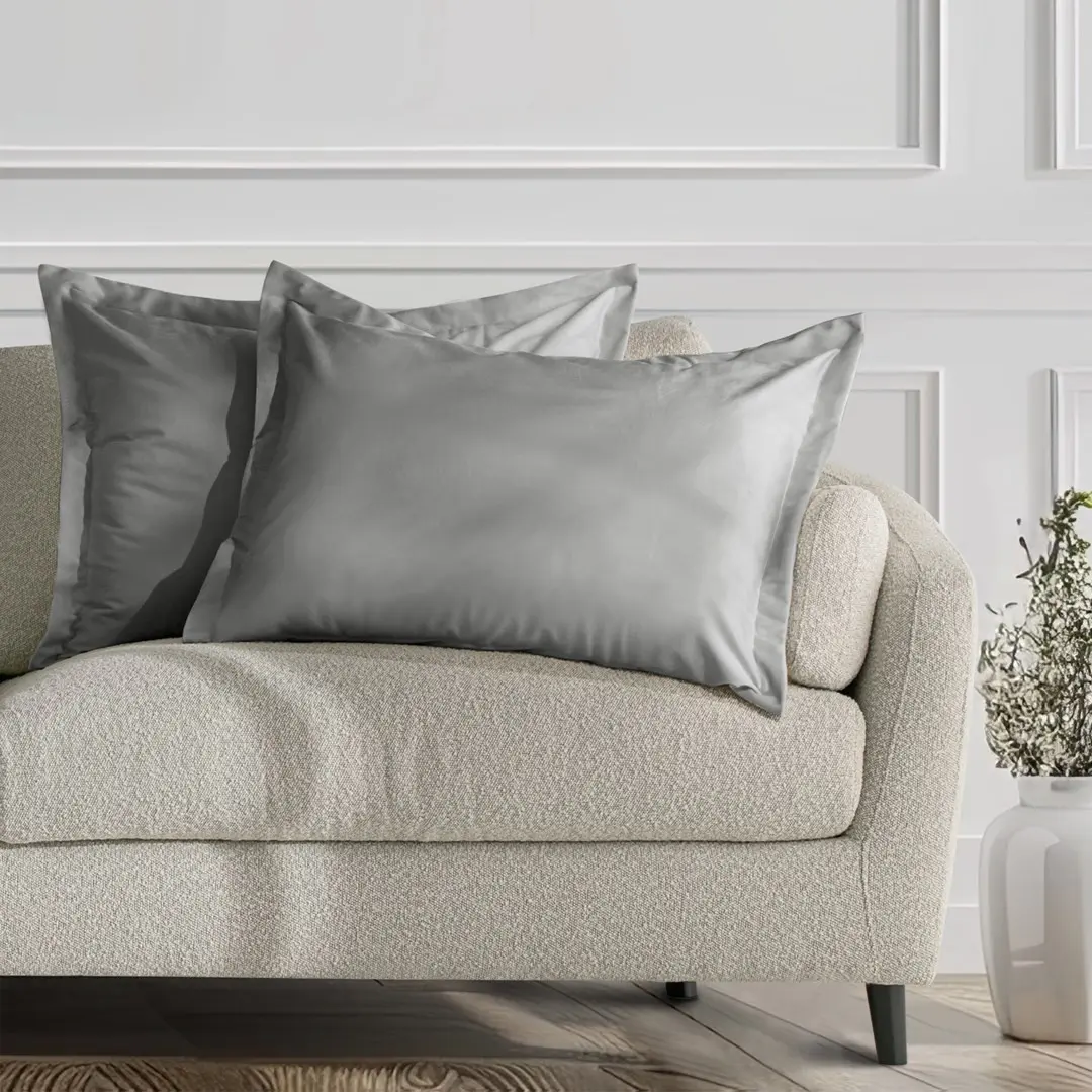 Restilo Povlaky na polštáře AmeliaHome Velvet Side Si šedé, velikost 50x70