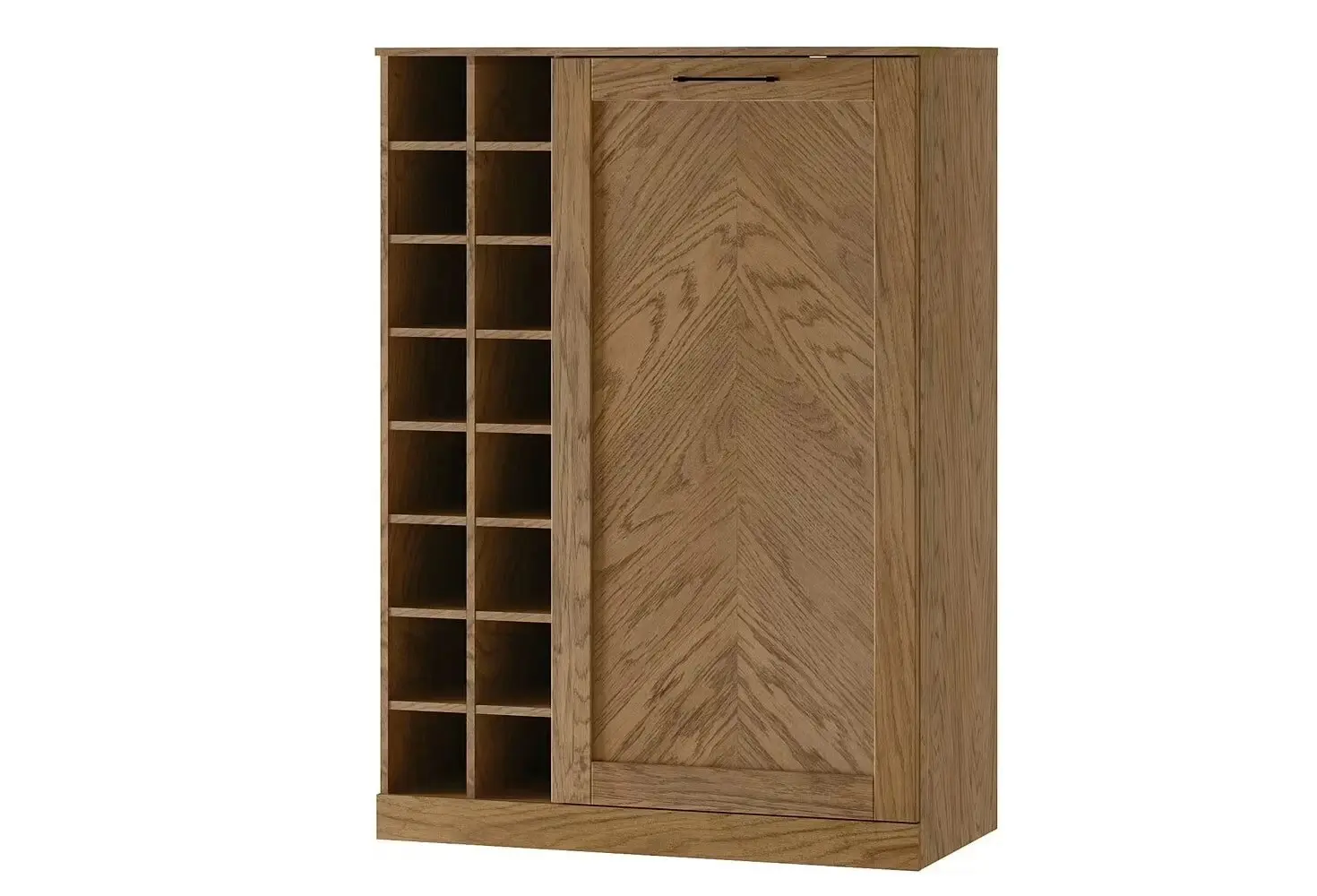 Szynaka Komoda s barem Cozy z masivu 15 100 cm dub Rustikal
