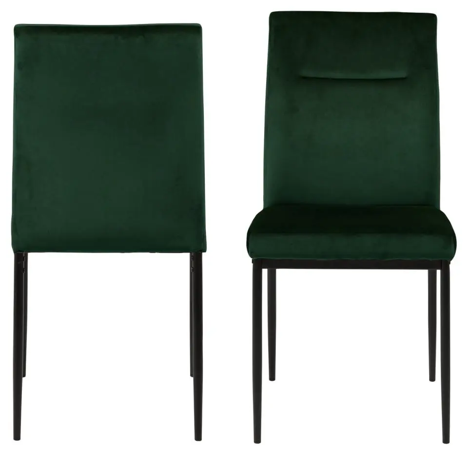 Actona Jídelní židle Demi tmavě zelená