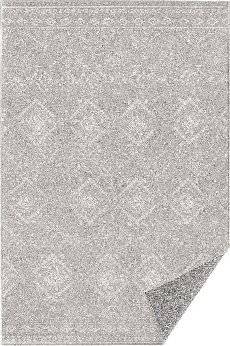 SONGMICS Obdélníkový koberec ORIENT 120x170 cm šedý