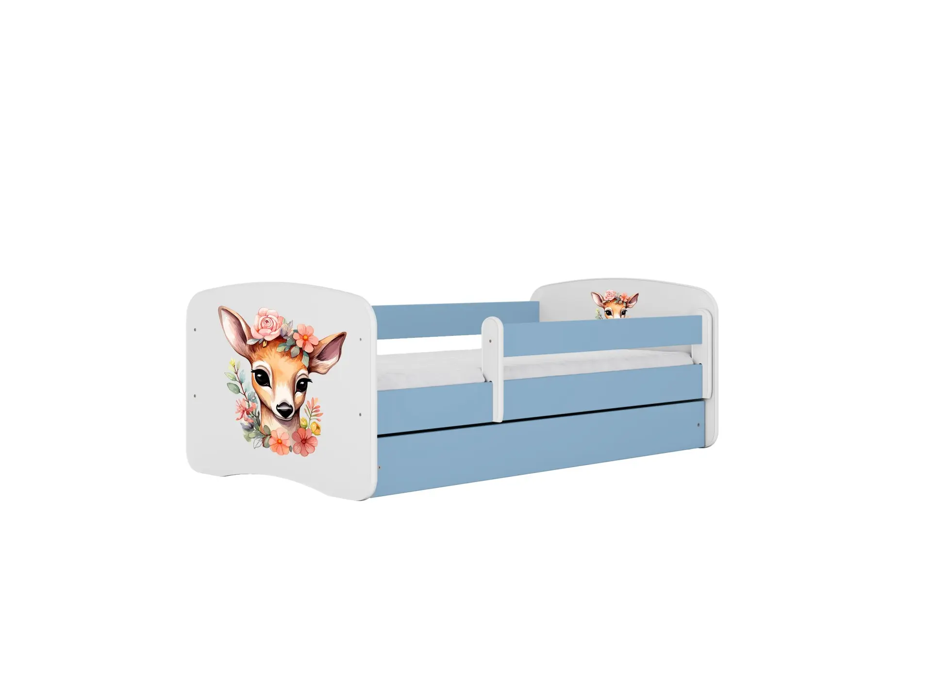 Kocot kids Dětská postel Babydreams Koloušek modrá, varianta 70x140, se šuplíky, bez matrace
