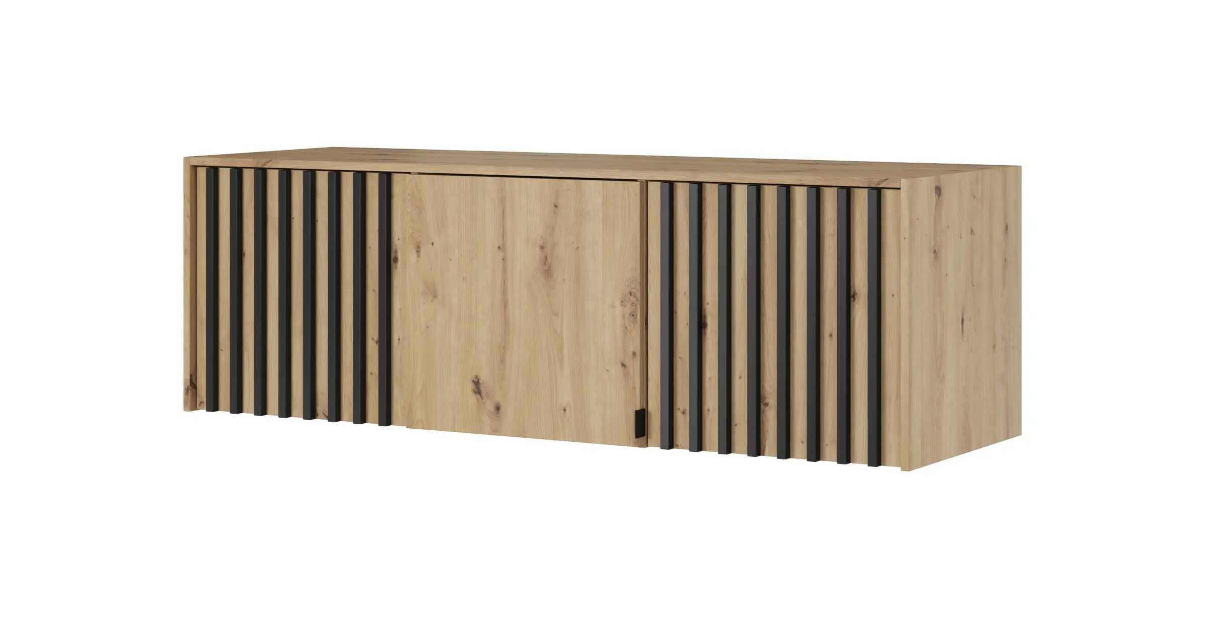 Piaski Nástavec na skříň Nelly 155 cm dub artisan/černý