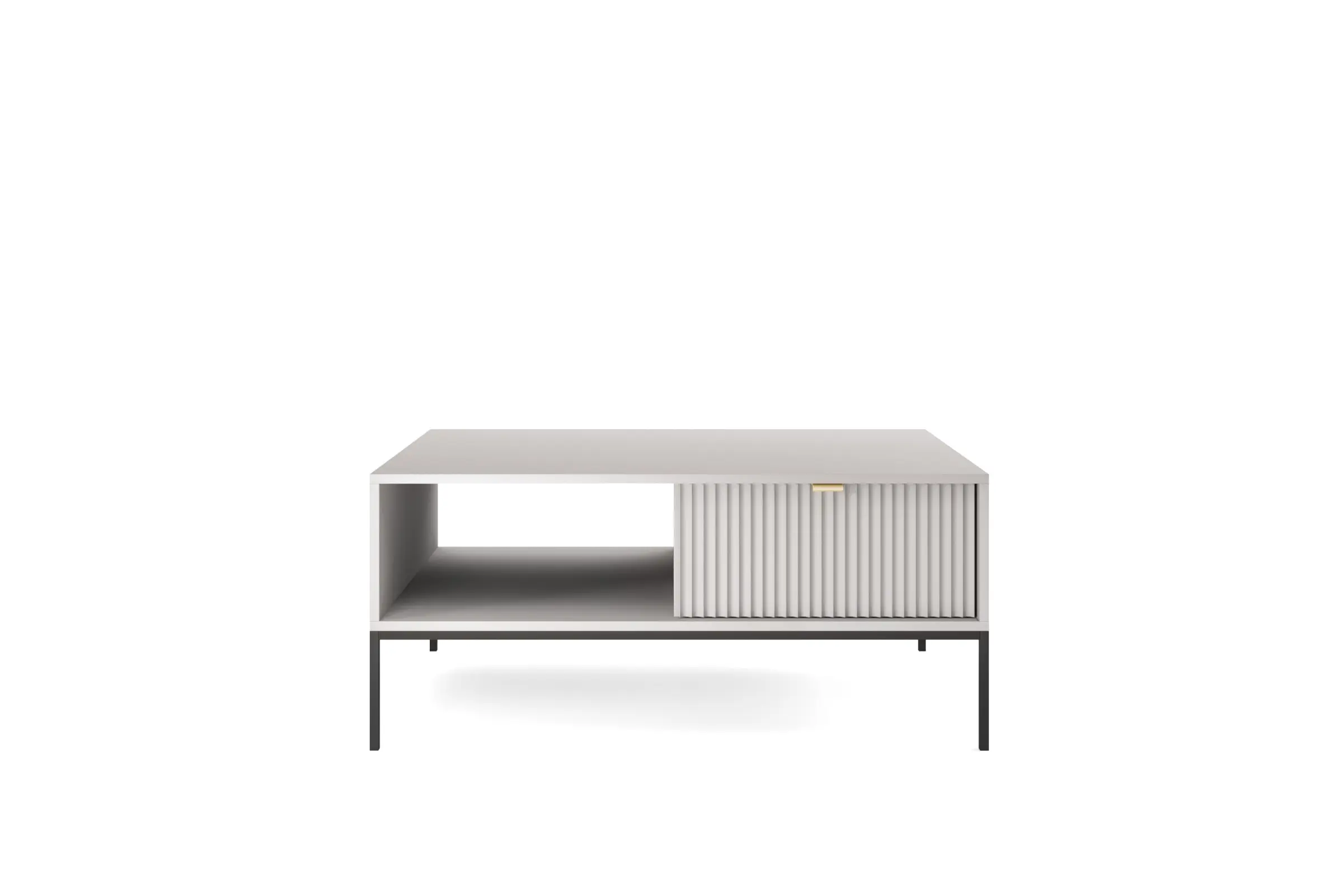 Piaski Konferenční stolek Nova 104 cm šedý/černý