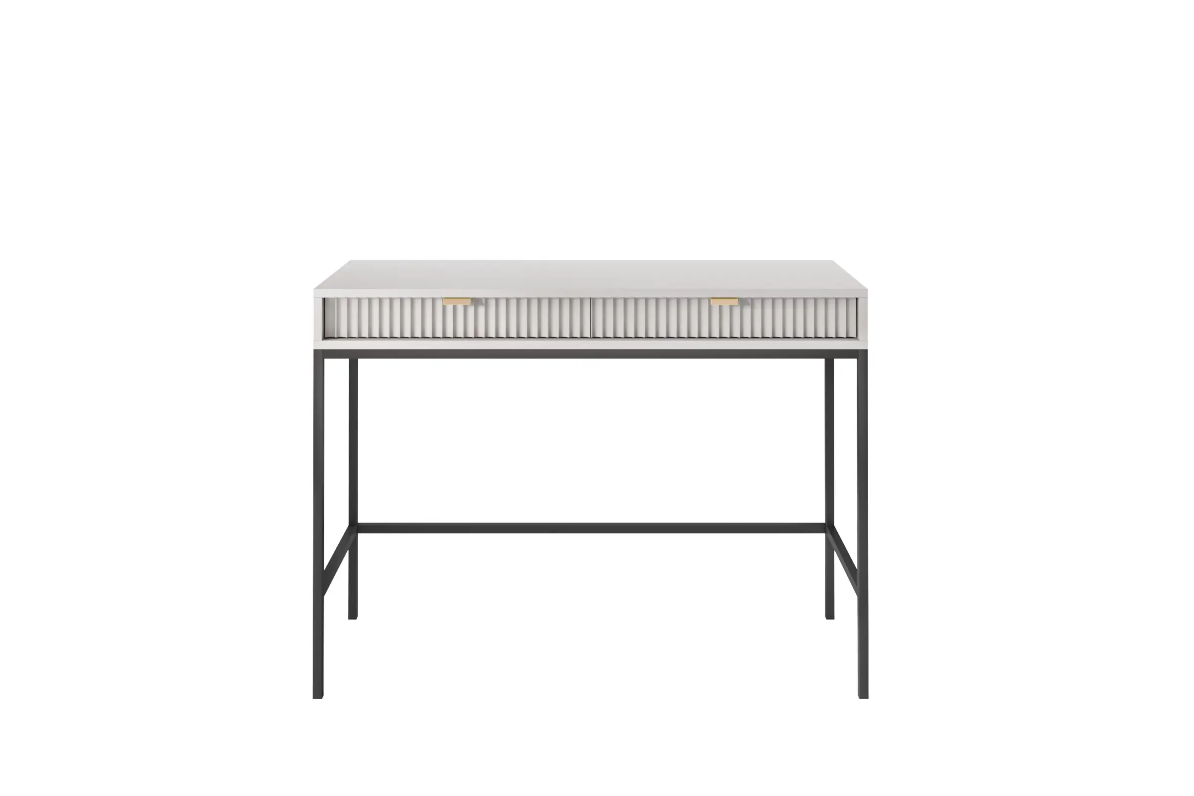 Piaski Toaletní stolek Nova 104 cm šedý/černý