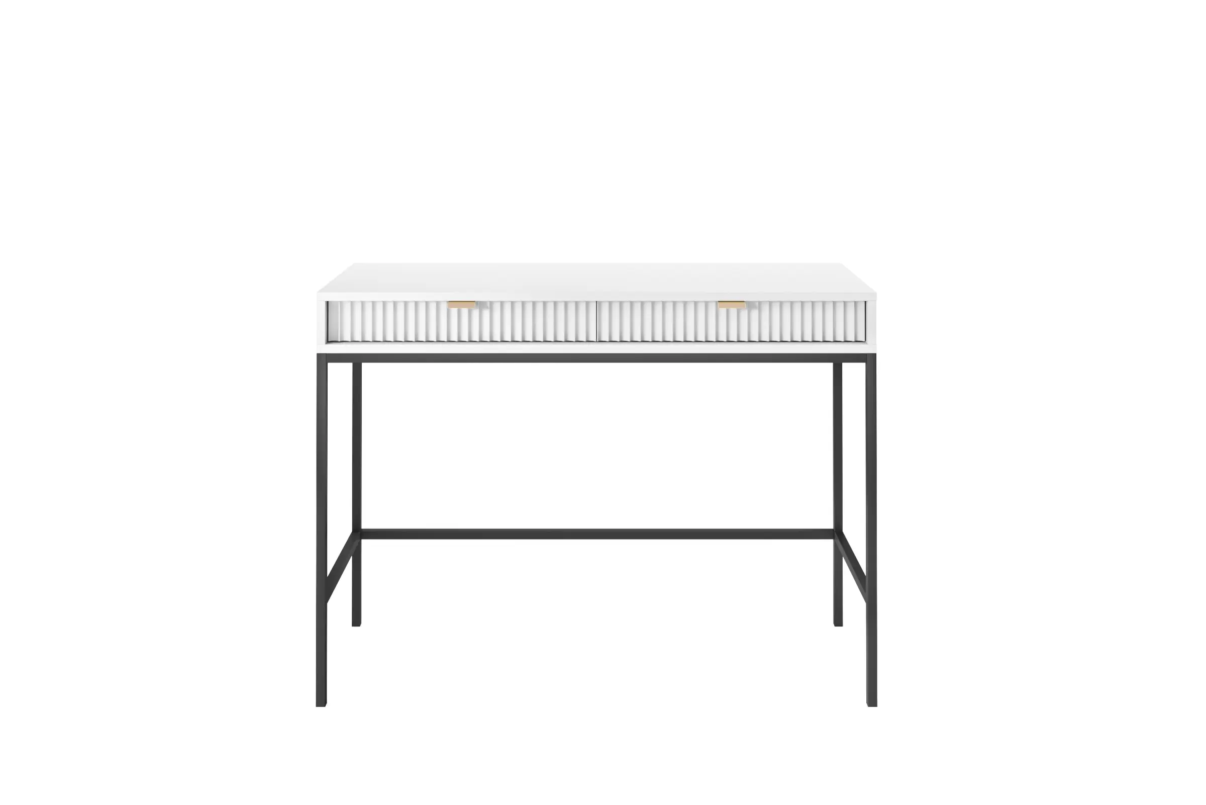 Piaski Toaletní stolek Nova 104 cm bílý/černý