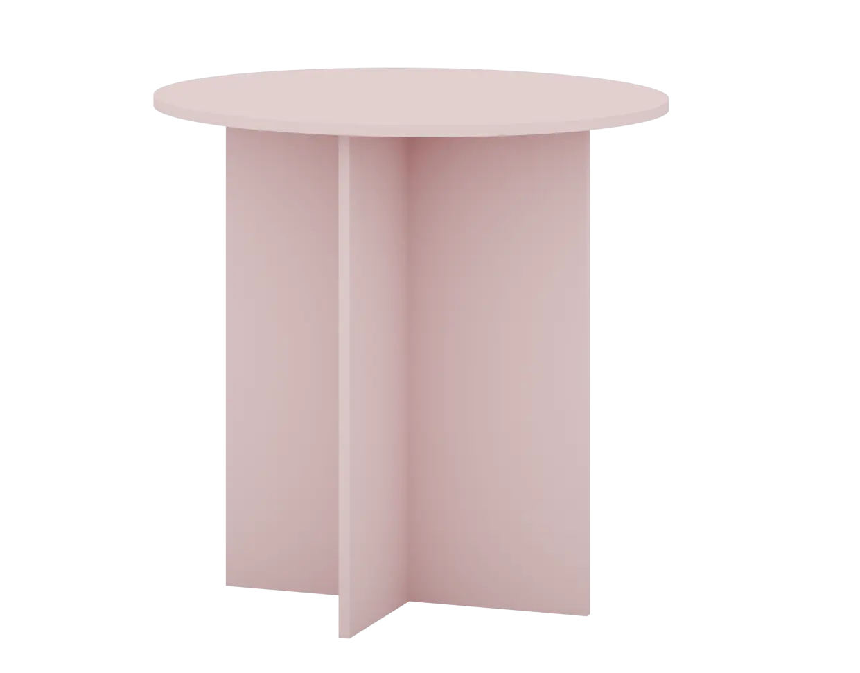 Szynaka Odkládací stolek Phoebe 02 65 cm růžový