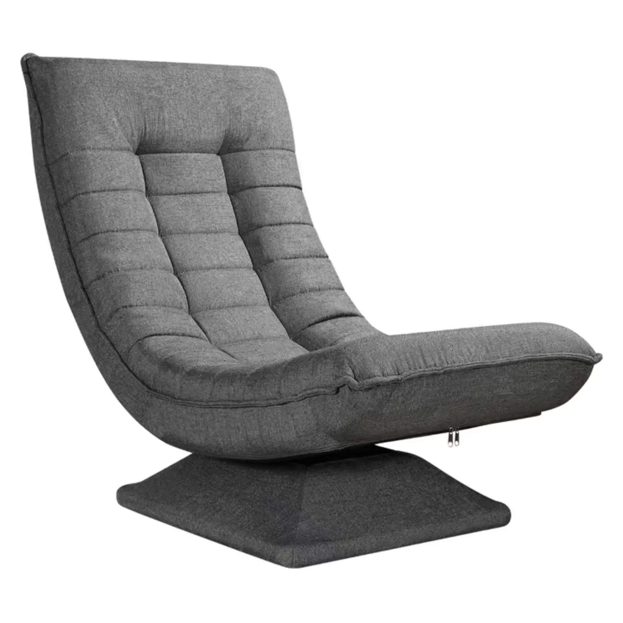 DB Garden Skládací designové relaxační křeslo Jerrick šedé