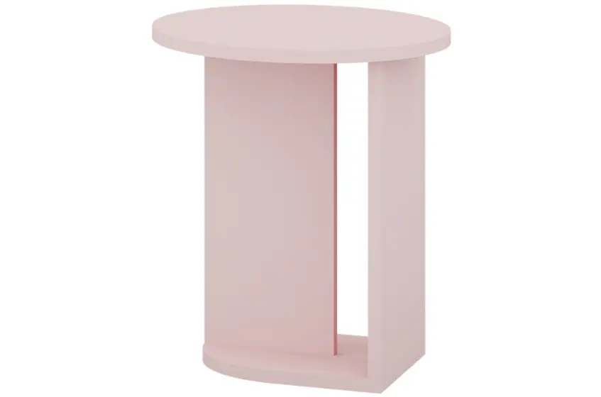 Szynaka Odkládací stolek Phoebe 03 48 cm růžový