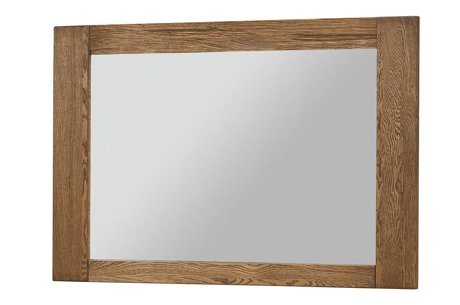 Szynaka Nástěnné zrcadlo Velvet II 81 105 cm z masivu dub Rustikal