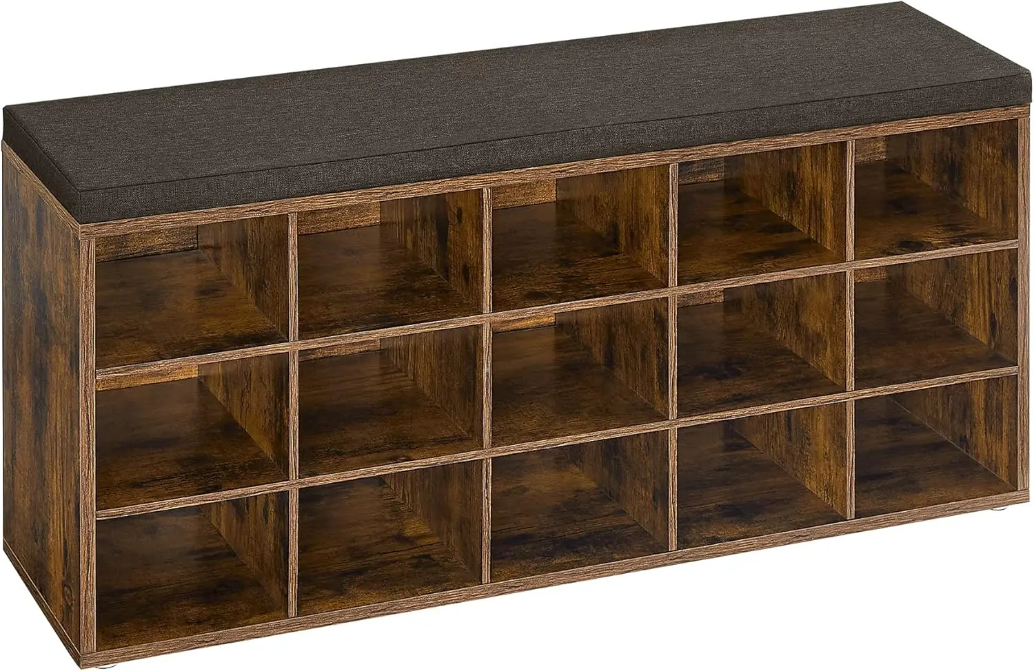 SONGMICS Botník Vasagle Endersen 105 cm hnědý/černý