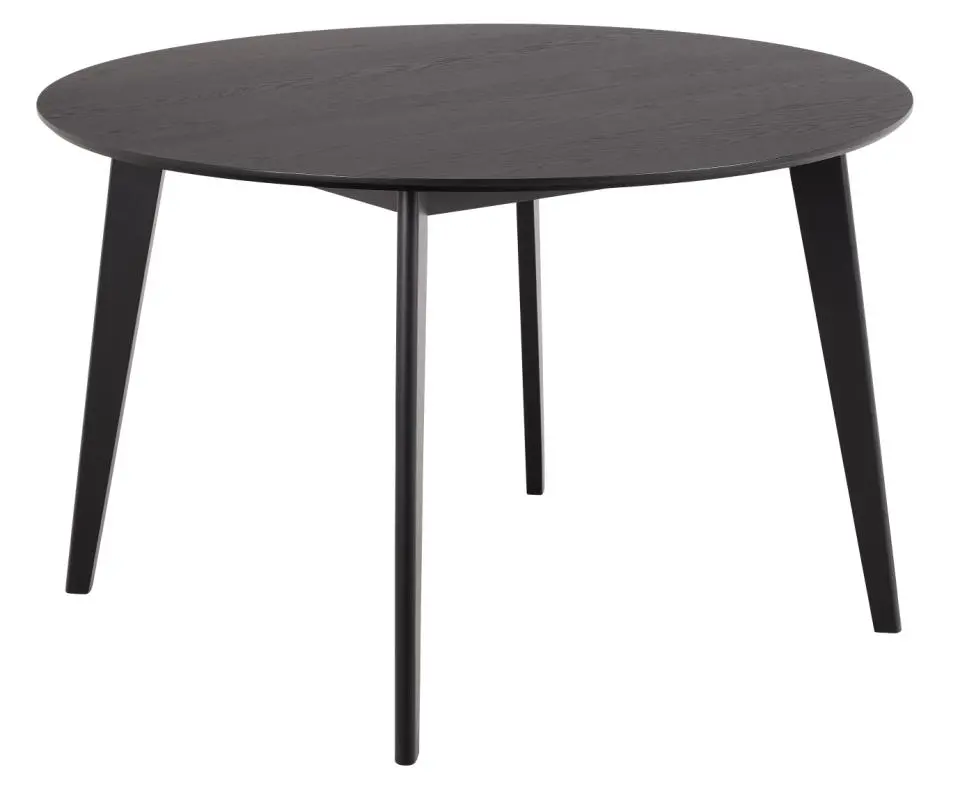 Actona Kulatý jídelní stůl Roxby 120 cm černý