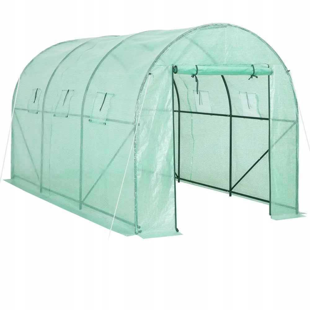 DB Garden Fóliovník Flynn se 6 segmenty 350x200 cm zelený