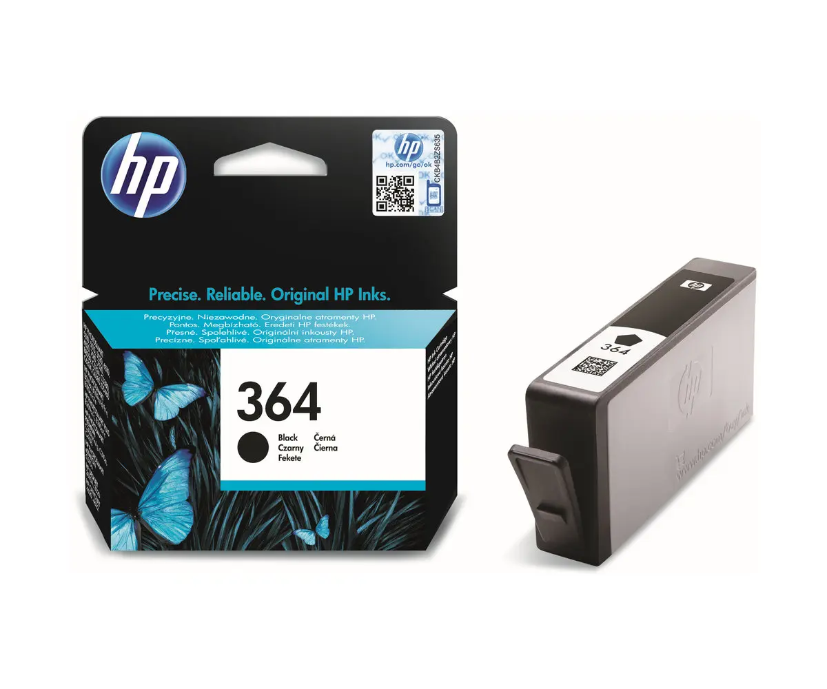 Inkoustová kazeta HP 364 černá (CB316EE#BA3)