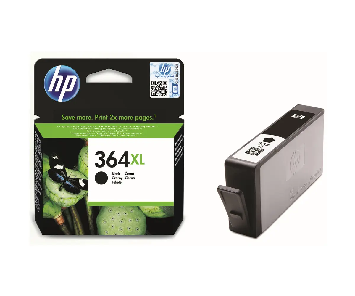 Inkoustová kazeta HP 364XL černá (CN684EE#BA3)