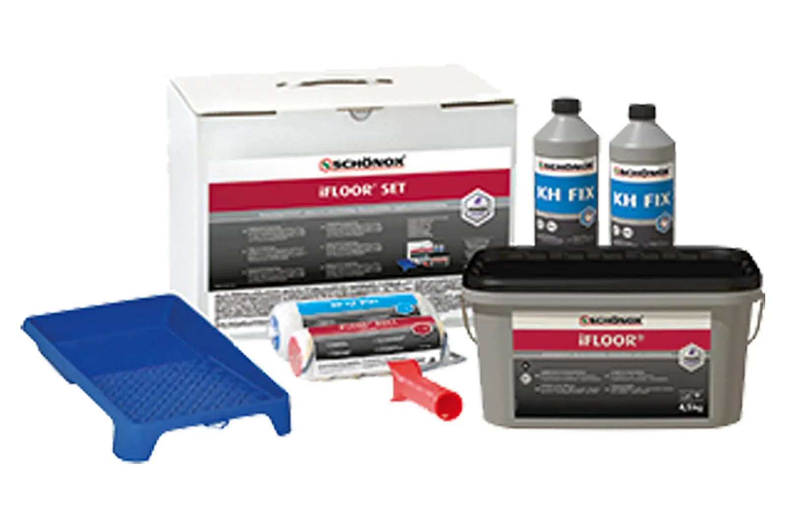 Set pro lepení vinylových dílců SCHONOX iFLOOR 50 / 125 m²