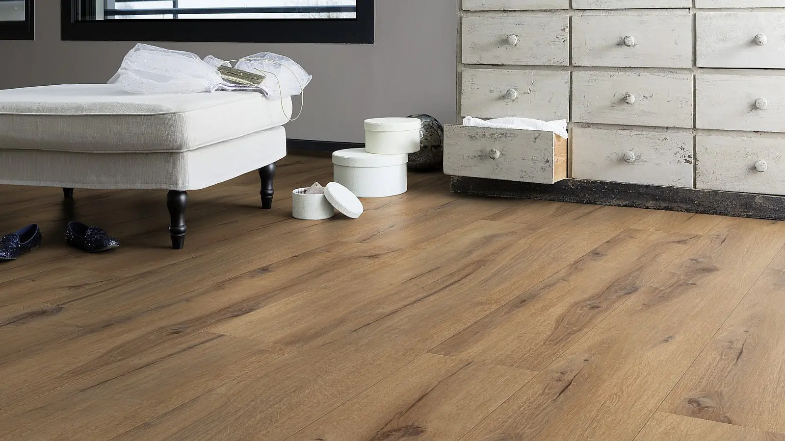 GERFLOR Creation 55 clic acoustic Cedar brown GERCAC55 0850