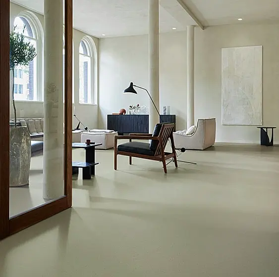 FORBO Marmoleum solid cocoa Stracciatella 3585