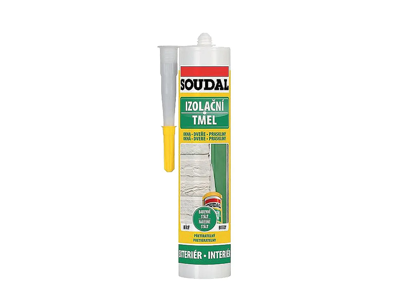 Izolační tmel SOUDAL 300 ml Šedý