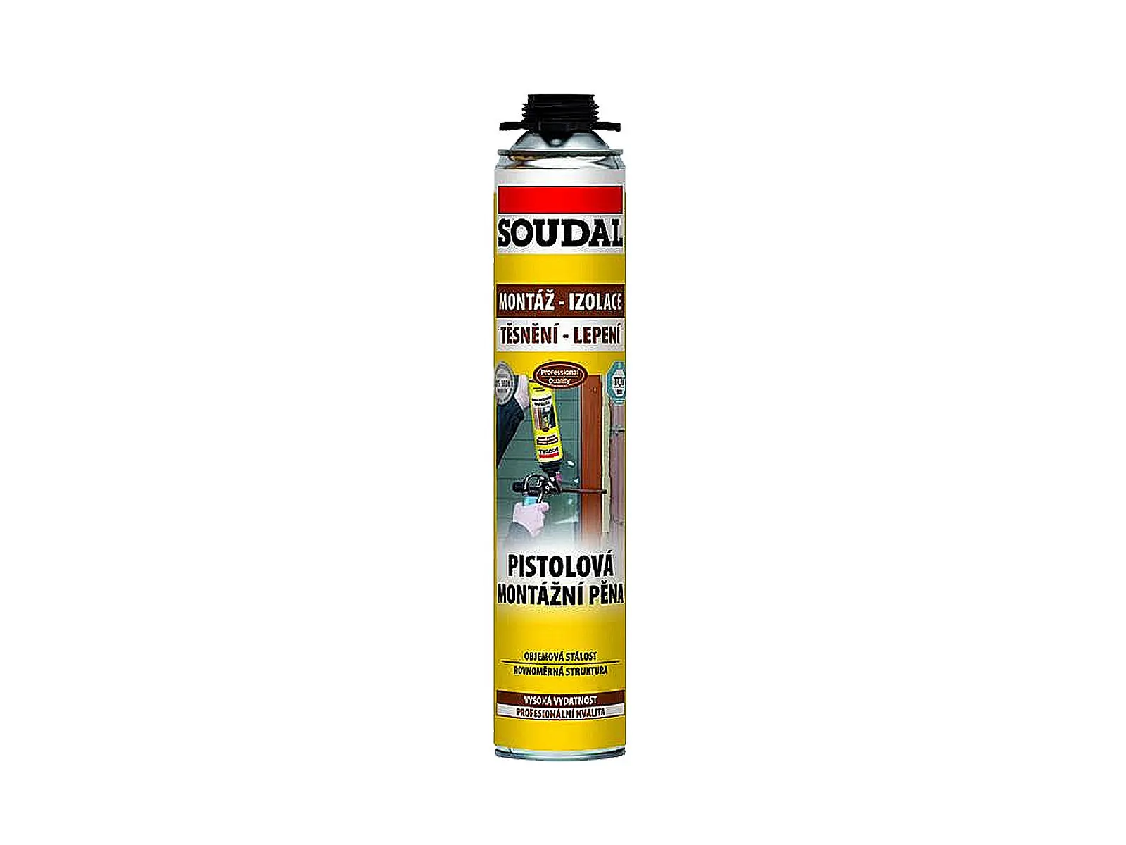 Pistolová montážní pěna SOUDAL 750 ml
